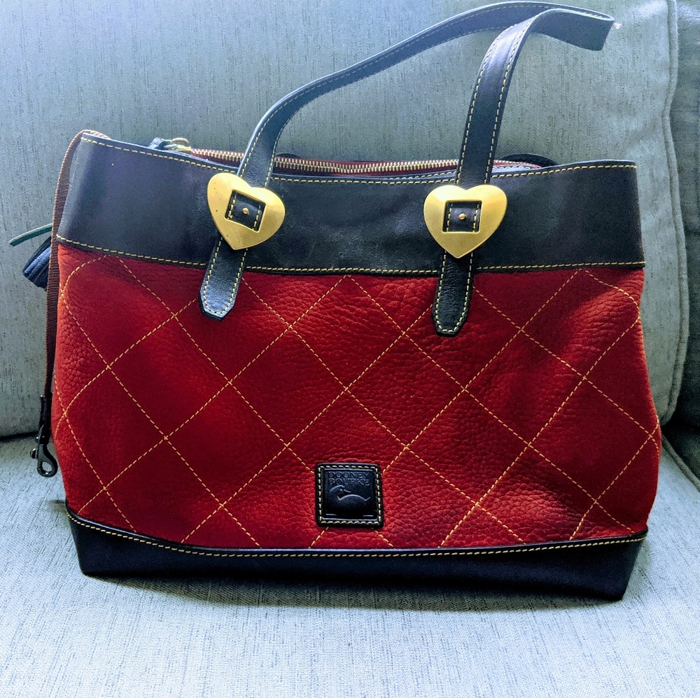 Dooney & Bourke Red Leather Purse
